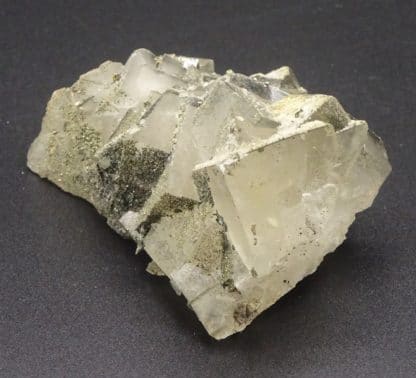 Fluorite, Pyrite, Proustite, filon Saint-Barthélemy, Fontsante, Var.