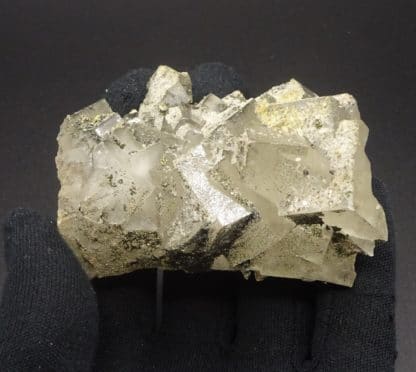 Fluorite, Pyrite, Proustite, filon Saint-Barthélemy, Fontsante, Var.