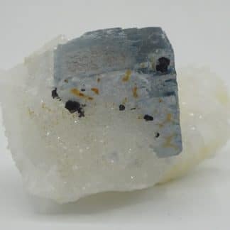 Fluorite bleue, Blende, Quartz, filon sud 3, Fontsante, Var.