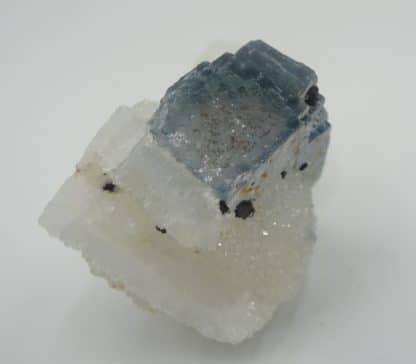 Fluorite bleue, Blende, Quartz, filon sud 3, Fontsante, Var.