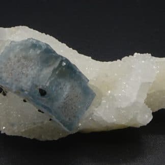 Fluorite bleue, Blende, Quartz, filon sud 3, Fontsante, Var.