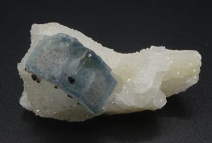 Fluorite bleue, Blende, Quartz, filon sud 3, Fontsante, Var.