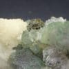 Pyrrhotine hexagonale sur Fluorite verte, Fontsante, Var.