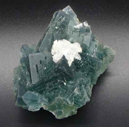 Fluorite verte, Barytine, filon du Figuier, Fontsante, Var.