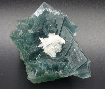 Fluorite verte, Barytine, filon du Figuier, Fontsante, Var.