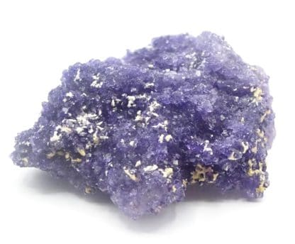 Fluorite violette et Calcite ferrifère, Fontsante, Tanneron, Var.