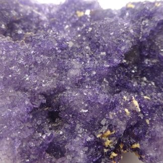 Fluorite violette et Calcite ferrifère, Fontsante, Tanneron, Var.