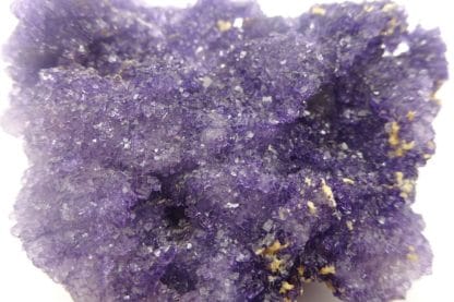 Fluorite violette et Calcite ferrifère, Fontsante, Tanneron, Var.