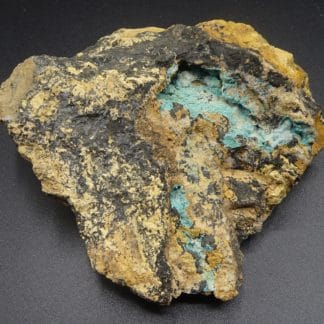 Aurichalcite, Chessy-Les-Mines, Rhône.