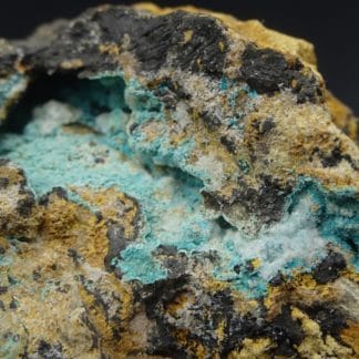 Aurichalcite, Chessy-Les-Mines, Rhône.