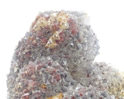 Quartz hématoïde, Fluorite, L’Argentolle, Saône-et-Loire, Morvan.