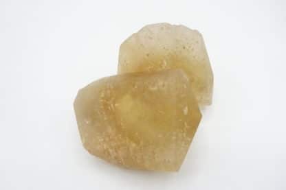 Calcite Miel, carrière de Landelies, Hainaut, Belgique.