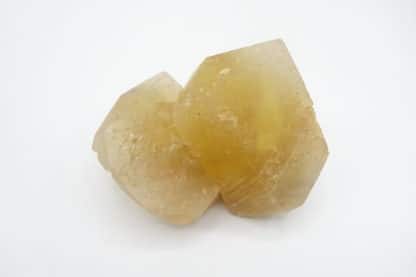 Calcite miel, carrière de Landelies, Hainaut, Belgique.