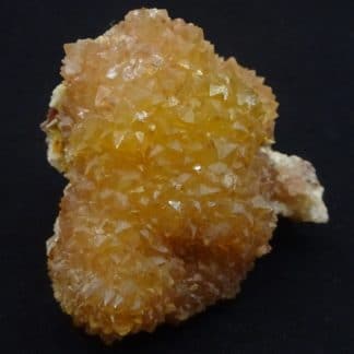 Quartz orangé, L’Argentolle, Saint-Prix, Saône-et-Loire (Morvan).