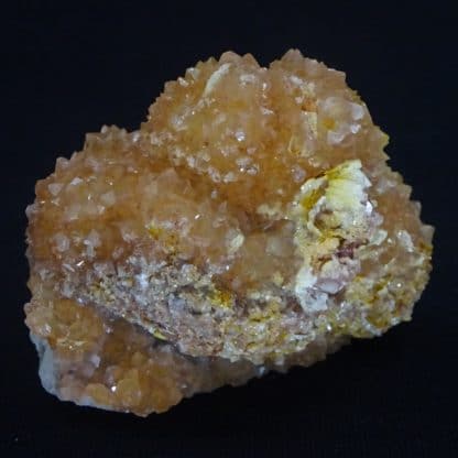 Quartz orangé, L’Argentolle, Saint-Prix, Saône-et-Loire (Morvan).