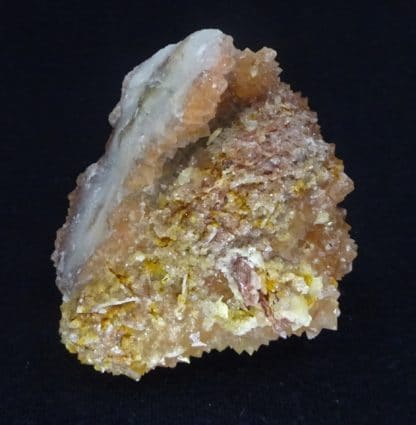 QQuartz orangé, L’Argentolle, Saint-Prix, Saône-et-Loire (Morvan).