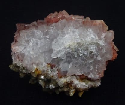 Quartz hématoïde et Calcite, L'Argentolle, Saône-et-Loire, Morvan.