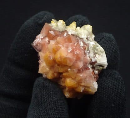 Quartz hématoïde et Calcite, L'Argentolle, Saône-et-Loire, Morvan.