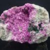 Cobaltocalcite, malachite, Kolwezi, Katanga, Congo.