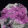 Cobaltocalcite, malachite, Kolwezi, Katanga, Congo.