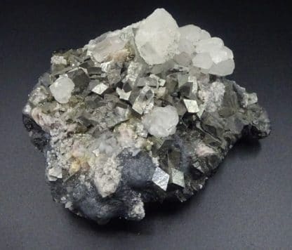 Calcite, Blende, Rhodochrosite, Arsénopyrite, Boulangérite, Trepca, Kosovo.