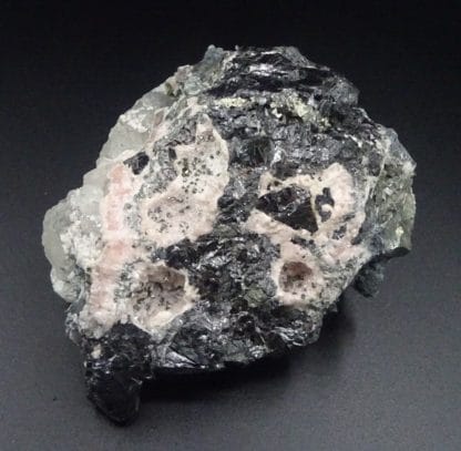 Calcite, Blende, Rhodochrosite, Arsénopyrite, Boulangérite, Trepca, Kosovo.