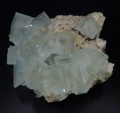 Fluorine bleue, mine du Burc, Au Burg, Tarn.