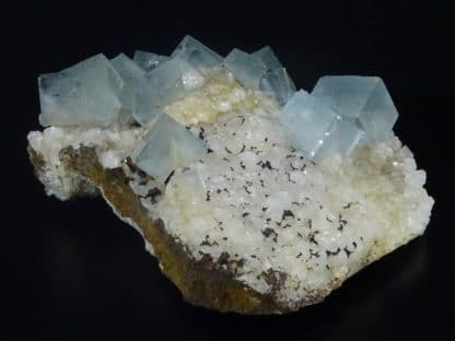 Fluorine bleue, mine du Burc, Au Burg, Tarn.