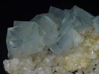 Fluorine bleue, mine du Burc, Au Burg, Tarn.