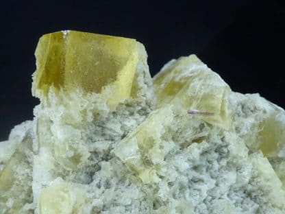 Fluorine jaune, Puy-Saint-Gulmier, Herment, Puy-De-Dôme.