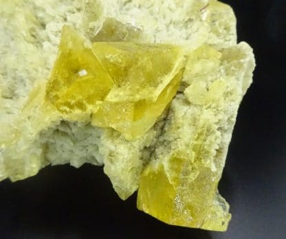 Fluorine jaune, Puy-Saint-Gulmier, Herment, Puy-De-Dôme.