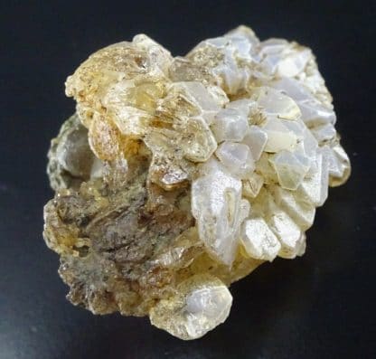 Lussatite et Quartz, Pont-du-Château, Puy-de-Dôme.