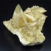 Calcite en scalénoèdres, Loverval - Couillet, Belgique.
