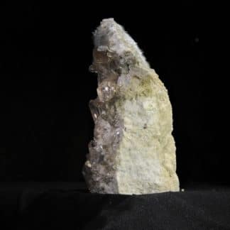 Quartz fumé et Byssolite, Aiguille Verte, Massif du Mont-Blanc, Chamonix, France.