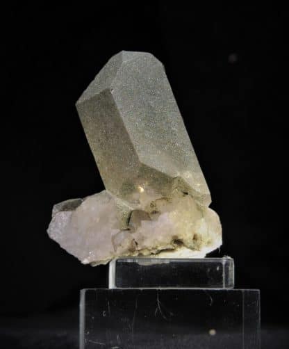 Quartz Gwindel fumé, Aiguille Verte, Chamonix, Massif du Mont-Blanc, France.