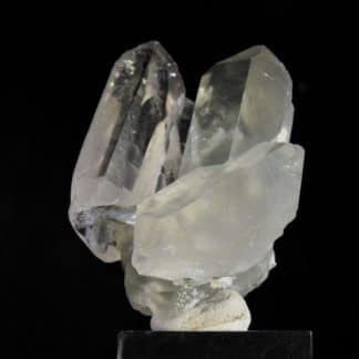 Quartz à inclusions de byssolite, Glacier du Miage, Vallée d'Aoste, Italie.