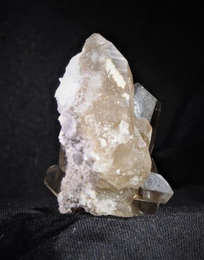 Quartz Gwindel, Aiguille Verte, Chamonix Mont-Blanc, Haute-Savoie.