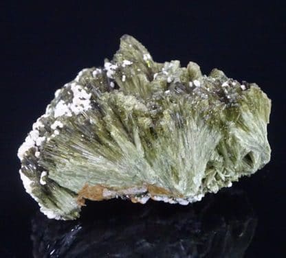 Epidote et prehnite, Quenast, Rebecq, Wallonie, Belgique.