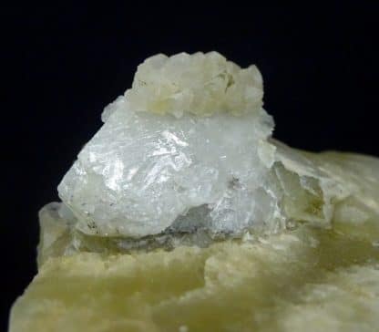 Witherite et Fluorite, Cave-in-Rock, Hardin Co., Illinois, USA.