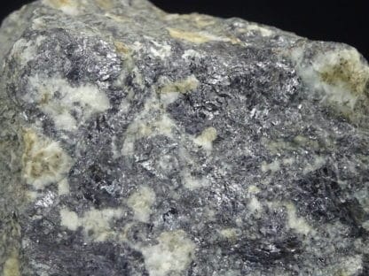 Galène et quartz, Moulin Blanc, La Bessette, Puy-de-Dôme.