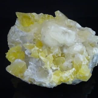 Witherite, Fluorite, Cave-in-Rock, Hardin Co., Illinois, USA.