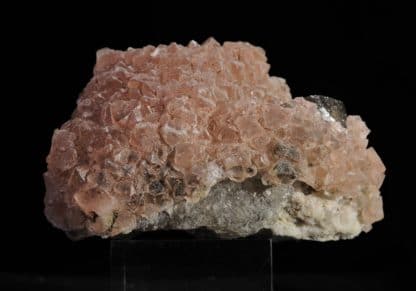 Fluorine rose, Quartz fumé, L’Aiguille Verte, Chamonix, Massif du Mont-Blanc, Haute-Savoie.