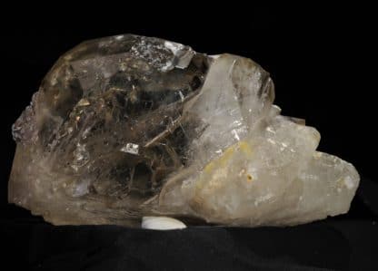 Quartz Gwindel, L’Aiguille Verte, Chamonix, Massif du Mont-Blanc, Haute-Savoie.