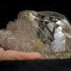 Quartz Gwindel, L’Aiguille Verte, Chamonix, Massif du Mont-Blanc, Haute-Savoie.
