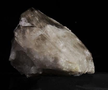 Quartz, Fluorine violette, L’Aiguille Verte, Chamonix, Massif du Mont-Blanc, Haute-Savoie.