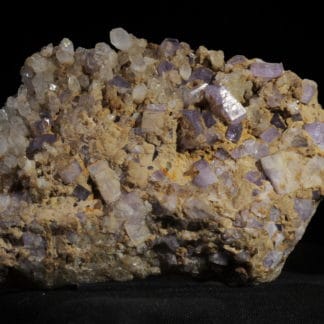 Apatite violette, Ehrenfriedersdorf, Chemnitz, Saxe, Allemagne.