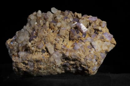 Apatite violette, Ehrenfriedersdorf, Chemnitz, Saxe, Allemagne.