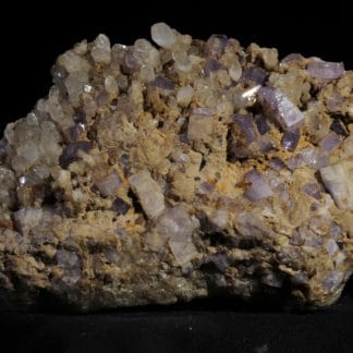 Apatite violette, Ehrenfriedersdorf, Chemnitz, Saxe, Allemagne.