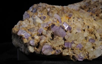 Apatite violette, Ehrenfriedersdorf, Chemnitz, Saxe, Allemagne.