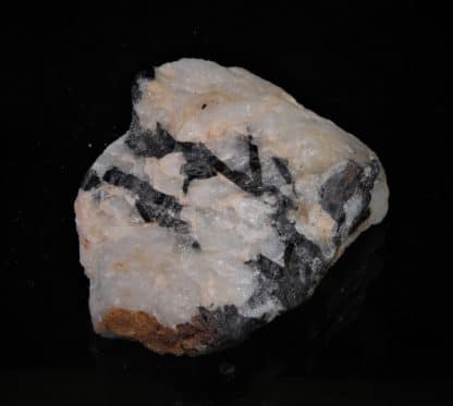 Wolframite dans Quartz, Montredon, Labessonnié, Tarn.